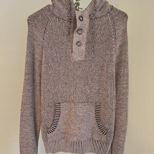 Buckle Cotton Hoodie
